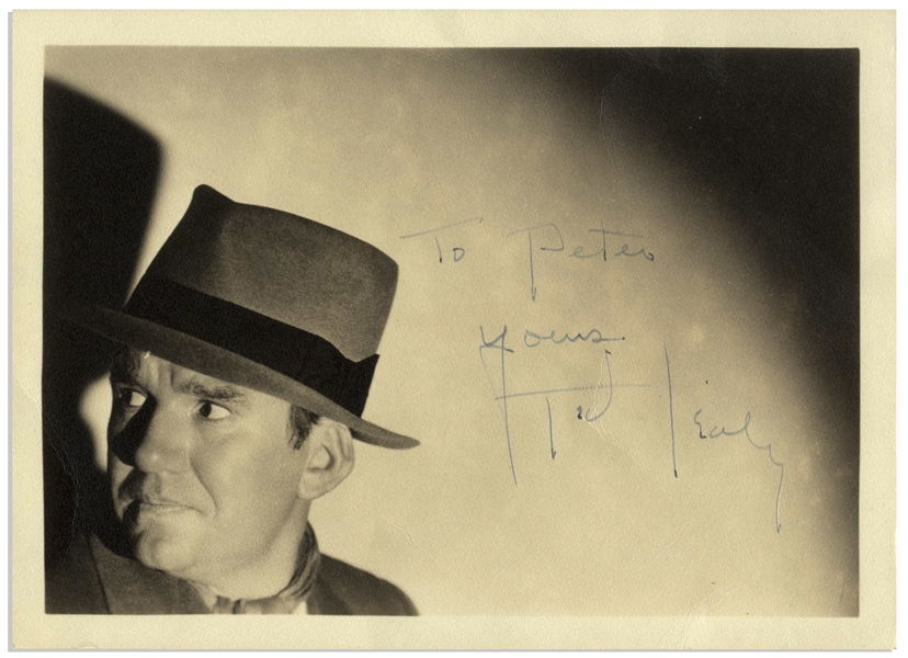 Ted Healy Signed Photo From 1935 -- With Beckett COA